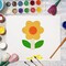 20 Pack 6 Inch Wood Flower Crafts Unfinished Wood Sunflower Cutouts Wooden Flower Hanging Ornaments DIY Sunflower Craft Gift Tags for Home Party Decoration Craft Project